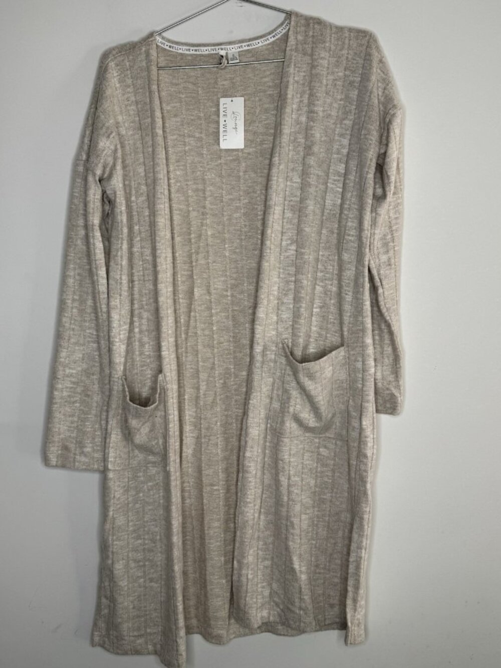 Cream Cardigan Cato Lounge New NWT  Size Small Closet Staple Office Career